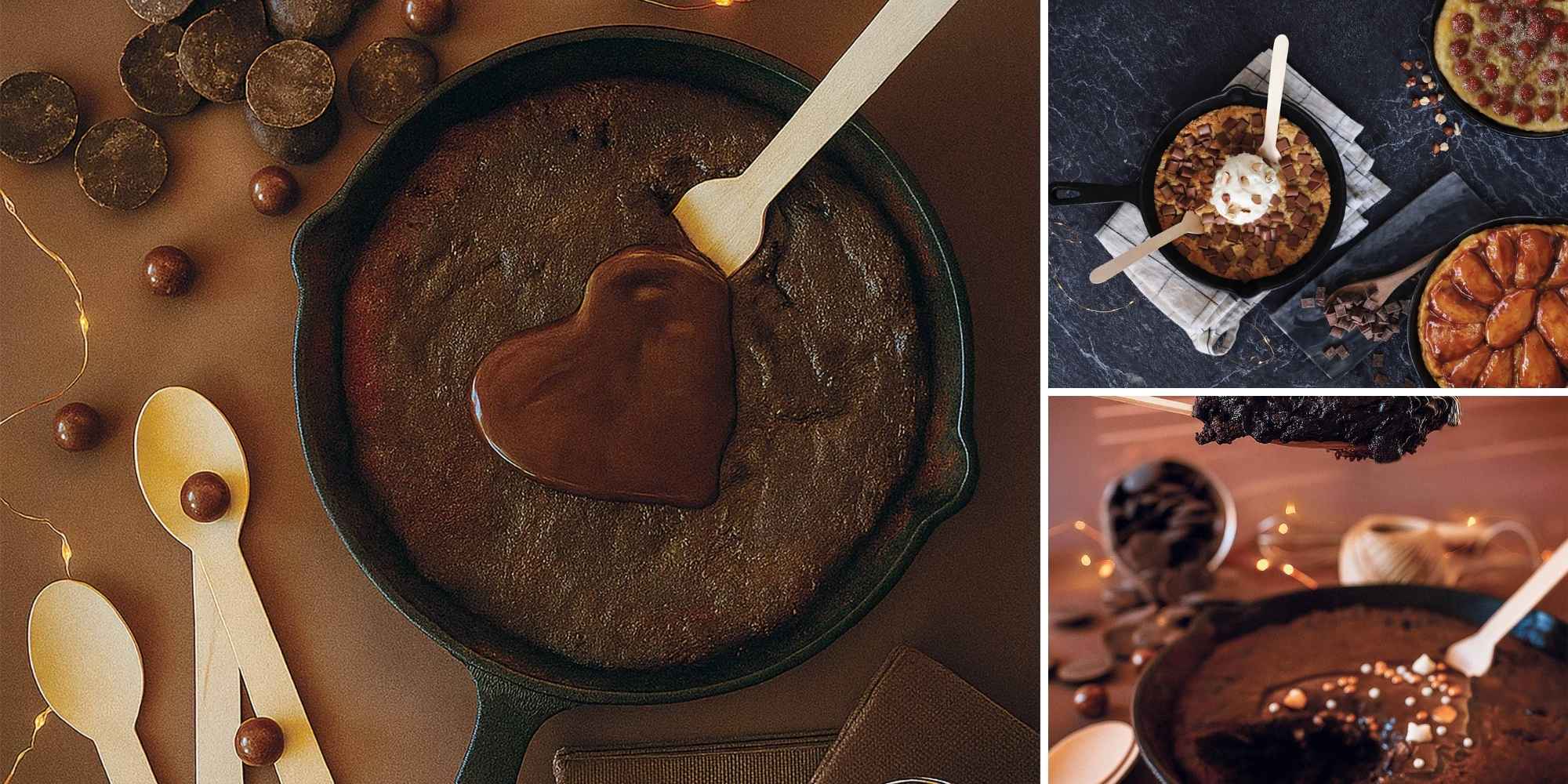 Ambiance gâteau chocolat à la poêle - ScrapCooking®